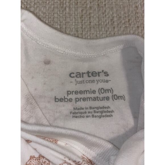 Carter’s Bundle of  4 (four) Preemie / newborn onesies. - Picture 10 of 10